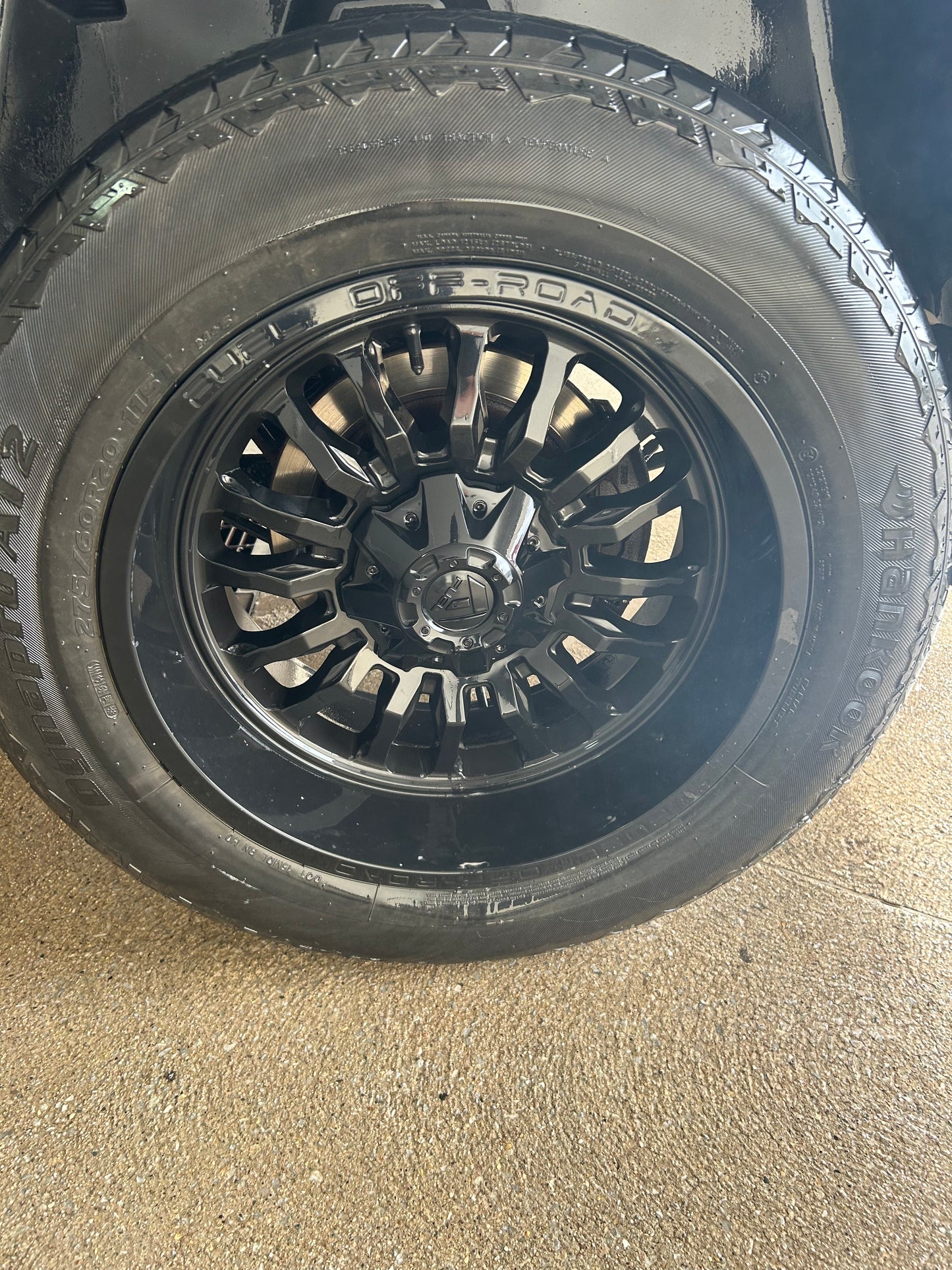 SLIGHTLY USED FUEL ARC 5X139.7